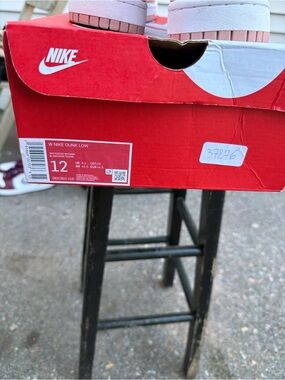 Nike Kids Sneakers Pink and White